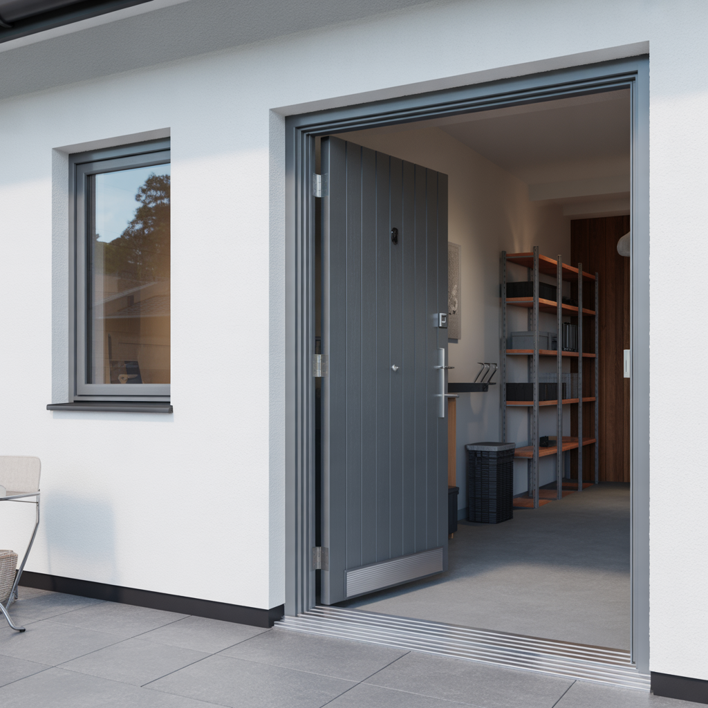 montera branddorr mot garage regler klassning och kostnad