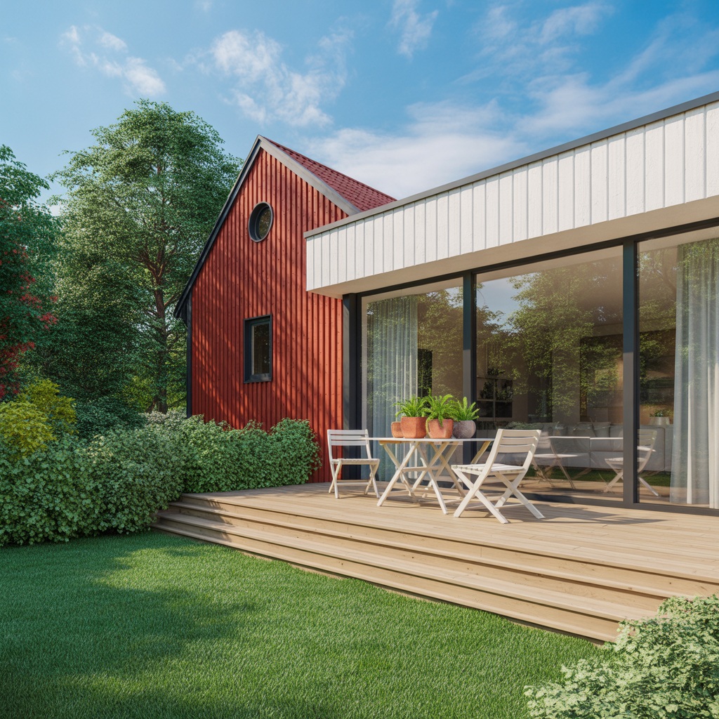 bygga uterum inglasad veranda