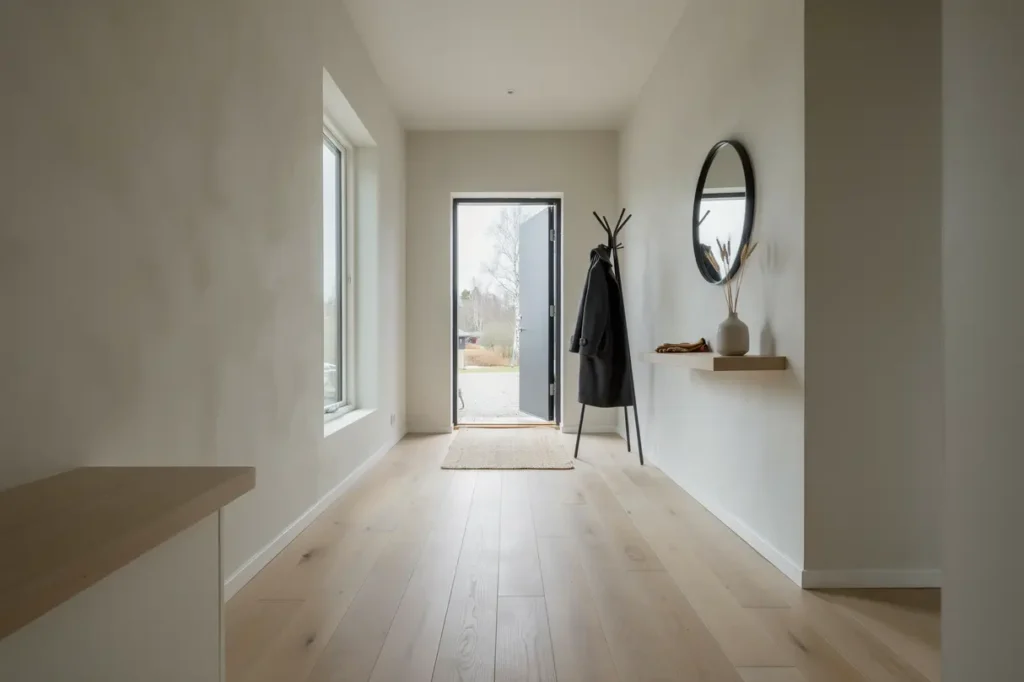 inv ndig totalrenovering av entr och hall i bara