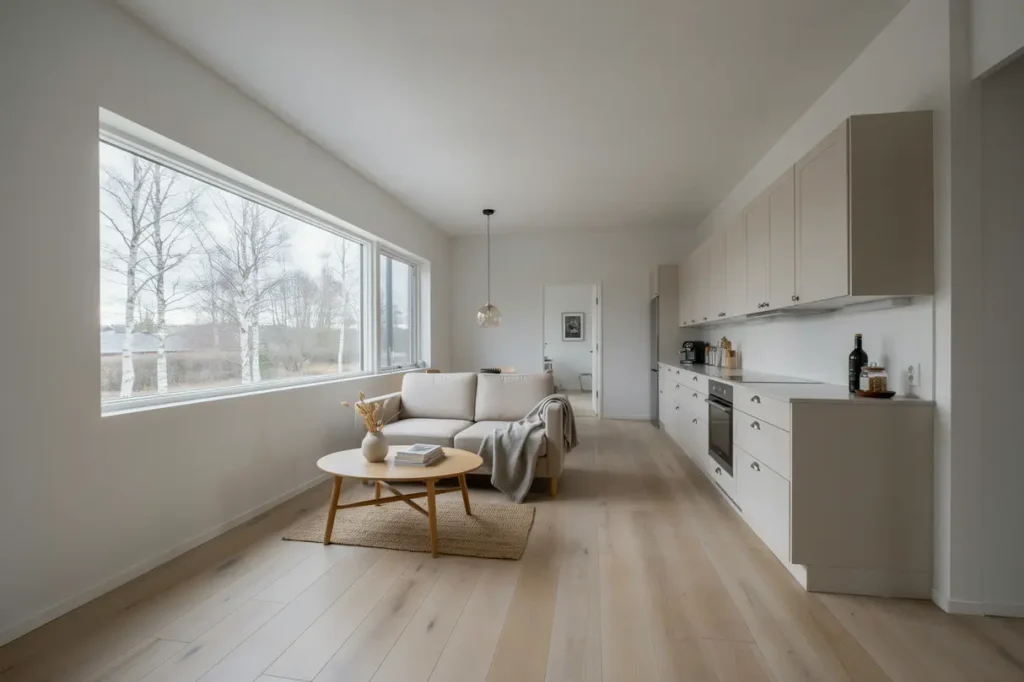 montering av innerv ggar och undertak i villa i bara