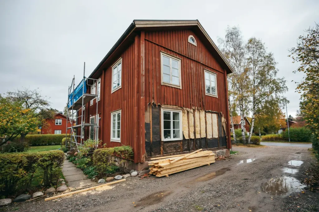 byta panel p huset tecken p r tskador materialval och smart planering f r ett h llbart resultat
