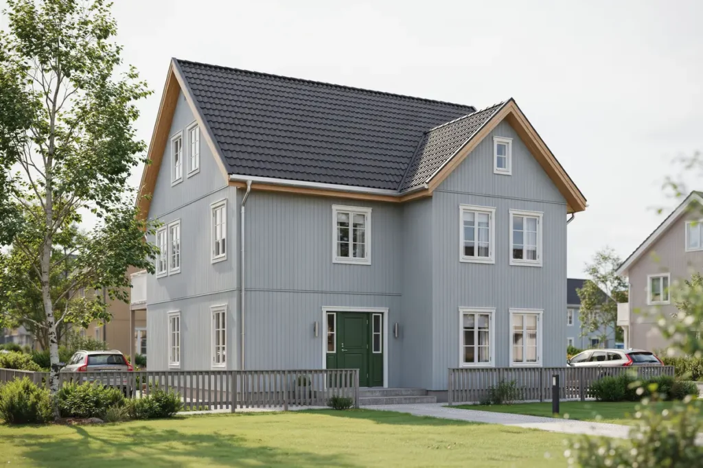 takrenovering med ny l kt och pannor i bara